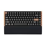 Keychron Silicone Wrist & Palm Rest – 317mm (12.48") for 75% Layout Mechanical Keyboards – Fits K2 / K6 / K2 Pro / K6 Pro / K2 Max / K2 HE – Smooth-Touch Typing Support with Honeycomb Non-Slip Base