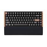 Support ergonomique : conçu pour compléter l'angle ergonomique de votre clavier, le repose-poignet offre une sensation sans bord et réduit la fatigue du poignet. Le silicone souple, associé à un motif en nid d'abeille, absorbe la pression et l'impact, offrant un amorti et un soutien supplémentaires lors de longues sessions de frappe ou de jeu.