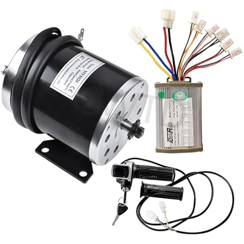 CWTD 36V 800W Brush Motor Throttle &Controller for Go Cart Electric Scooter ATV E Bike Razor MX350 Cover