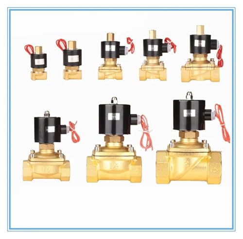 Válvula solenoide 12V DN25 normalmente abierta con rosca de 1 pulgada para regular aceite y agua 2