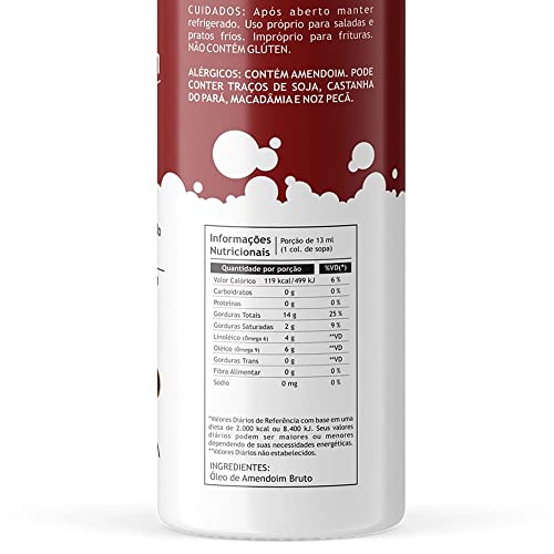 Óleo de Amendoim Pazze 250ml