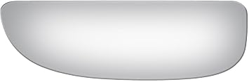 WLLW Mirror Glass Replacement for Ford E150/250/350/F250/F350/F450 Driver Side -Lower Convex