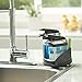 Casabella Sink Sider Duo with Sponge - (Black & Chrome Plating)