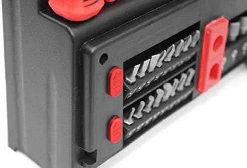 50 Piece Screwdriver Set Flat-Heads Crossheads Slot-Heads and Precision Screwdrivers Magnetised Chrome Vanadium Shafts. Screwdriver Bit Set. Multibit Screwdriver Set (TuuLKIT)