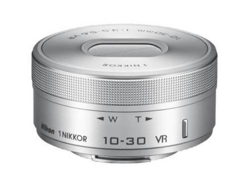 Nikon 1 Nikkor VR 10 – 30 mm f/3.5 – 5.6 pd-zoom Lens (argento) (Ricondizionato Certificato)