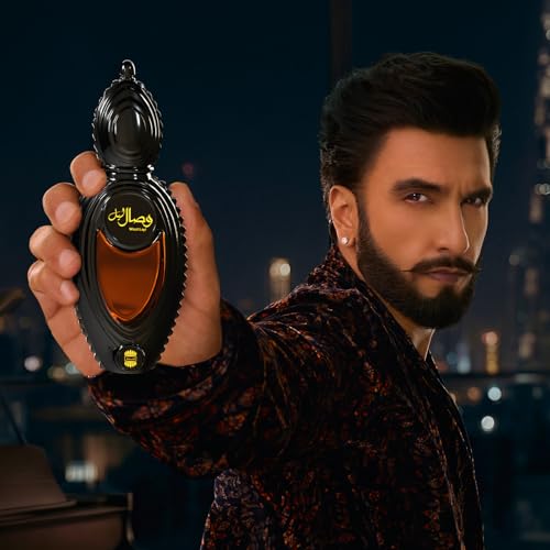 Image of Ajmal Wisal Layl Unisex Perfume | 50ml Eau De Parfum for Man & Woman | Perfume for Man with Rose, Jasmine, Spices | Floral, Amber, Woody Fragrance w /Musky Finish | Versatile Office /Work Unisex Cologne