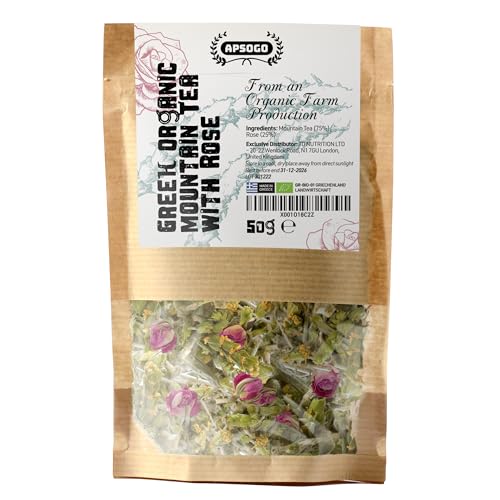 APSOGO Organic Mountain Tea with Rose, 50g