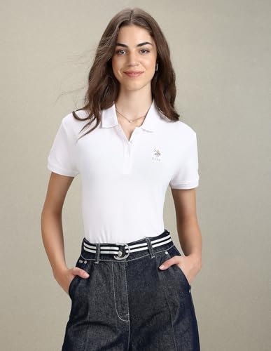 Image of U.S. Polo ASSN. Women's Cotton Regular Fit T-Shirt