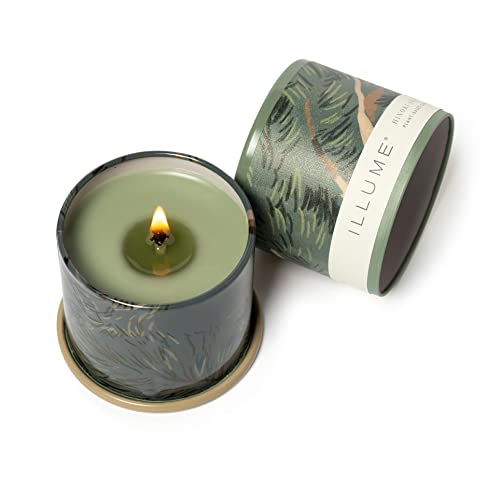 Illume Beautifully Done Essentials Hinoki Sage Demi Vanity Tin Scented Candle #TOP5