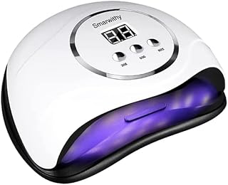 UV LED Nail Lamp 48W, Professional Nail Dryer Gel Polish Light, UV Nail Light with 3 Timer Setting, Nail Polish Curing Gel...