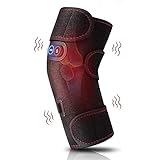 [Material de alta calidad] El masajeador de rodilla está hecho de material de neopreno transpirable, que se mantiene caliente, se calienta rápidamente y es duradero. Simplemente límpielo con una toalla húmeda y séquelo sin lavar. Con la función de protección de apagado automático por sobrecalentamiento, es seguro y confiable.