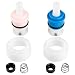 Dura Faucet (DF-RK200) RV Faucet Cartridge Replacement Kit for Plastic Plated Classical Lever Handles - For Dura Faucet Branded Faucets Only