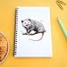 CafePress Opossum Possum Animal Journal Spiral Bound Journal Notebook, Personal Diary, Lined