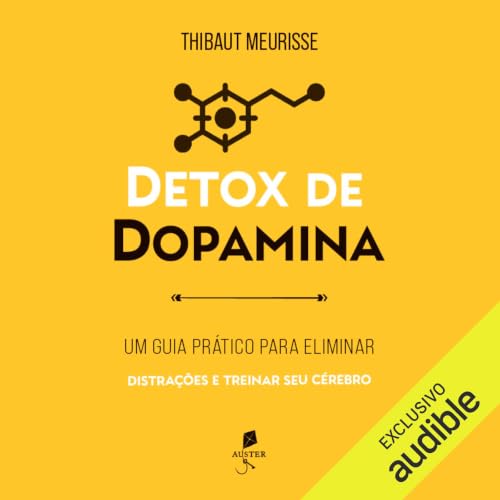 Diseño de la portada del título Detox de dopamina