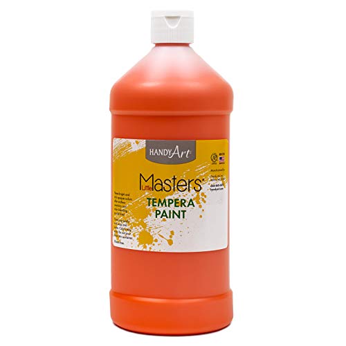 Handy Art Little Masters Tempera Paint 32 ounce, Orange