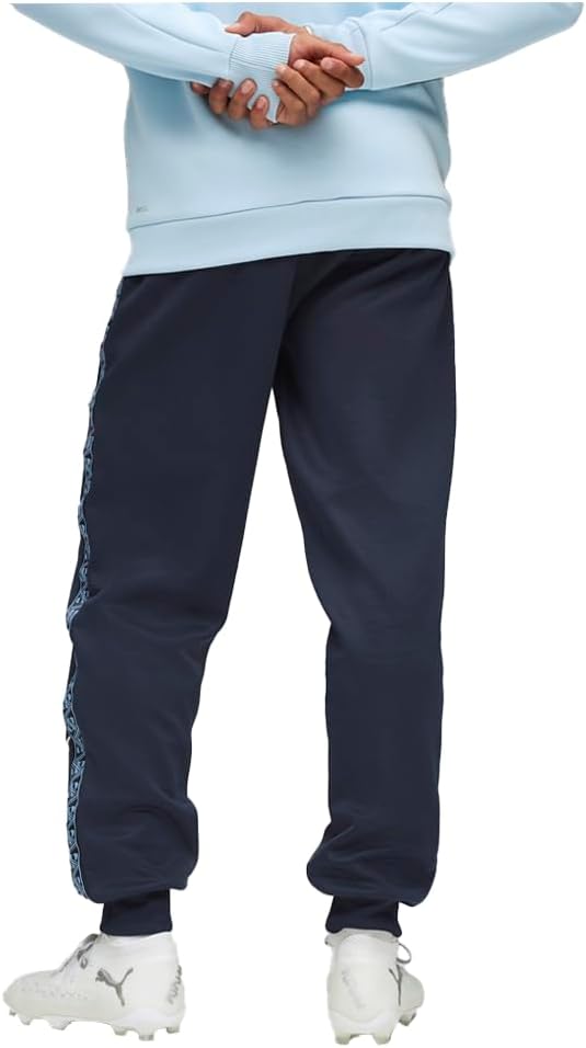 PUMA Mens Manchester City King Anthem Pants Casual - Blue