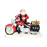 Department 56 Originial Snow Village Santa's New Sleigh is A Harely Village Accessory, 3.39-Inch
