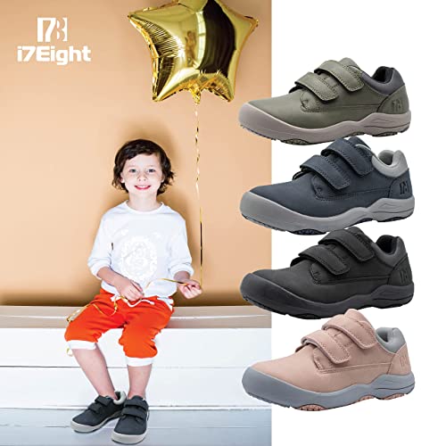 I78 Low Top Kids Boys Girls Sport Hiking Shoes Breathable Synthetic Leather Sneakers Non-Slip Lightweight For Outdoor Running Trekking Trail Walking Anti Collision (Pink Classic Low 11.5) #TOP4