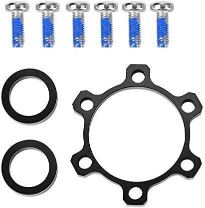 Yosoo Health Gear Bike Hub Conversion, Front Rear Bicycle Boost Hub Conversion Adapter Front 100 * 15 to 110 * 15 Bicycle Accessory(142 * 12 to 148 * 12)