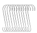 ESYLIFE 12 Inch Strong Rust Resistant Bird Feeder Hooks Plant Hanger Tree Branch Hook, Set of 12