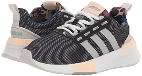 Adidas Women's Racer Tr21 Running Shoe, Core Black/Silver Metallic/Bliss Orange, 7 #TOP7