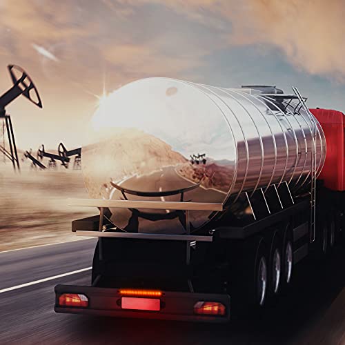 2 Pieces 10 Inch 15 Led Trailer Tail Light Bar Stop Turn Tail Lights Assembly Third Brake Strip 9 To 30-Volt Trailer Identification Light For Marine Boats Trucks Pickups (Red Cover) #TOP4