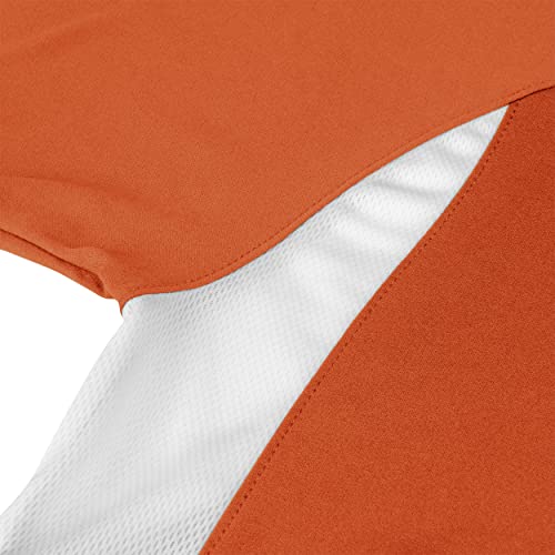 Maillot de baseball léger Champro Top Spin pour jeunes orange taille M