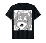 Neko/Cat Ahegao Girl Anime Otaku Weeb Love T-shirt