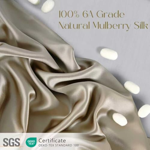 image for ZIMASILK 100% Pure Mulberry Silk Pillow Cases for Hair and Skin, Soft,