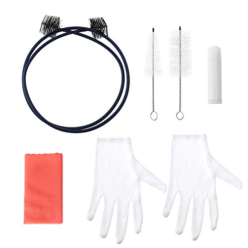 OTOTEC 6 unids trompeta cuidado herramienta limpia kit boquilla bolsillo trompeta instrumento limpieza instrumento musical mantenimiento cuidado accesorio Cover