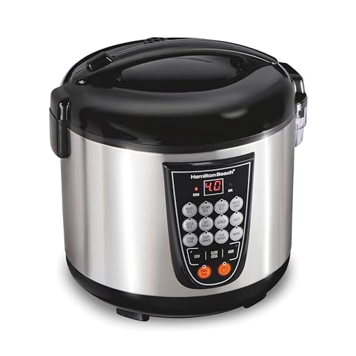 Hamilton Beach Programmable Rice and Slow Cooker