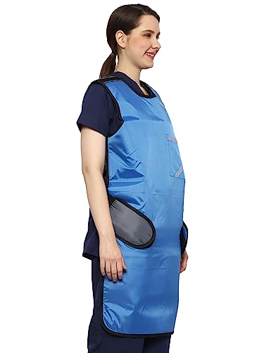 Image of HealthGoodsIn Lead Apron 0.5mm Lead (pb) for Working with X-Ray Machine with Robust Hanger for Hospitals, Labs, Nursing Homes