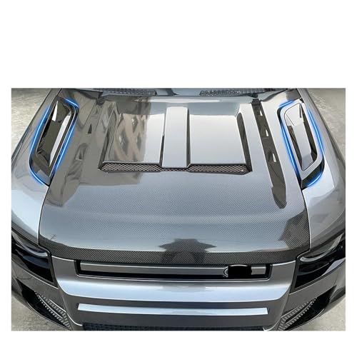 Accesorios Defender 90 110 cubiertas de ventilación de aire para capó 2020+ 6