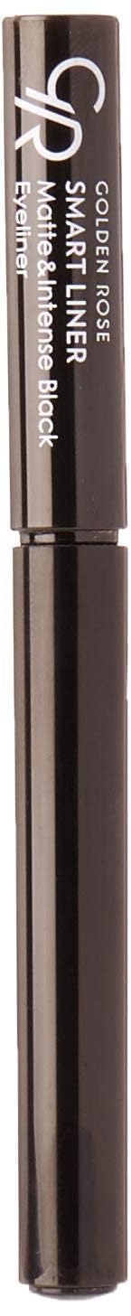 Golden Rose Smart Liner Matte & Intense Black - Jojoba Yağı İçerikli Mat Siyah Eyeliner (4 paketi)