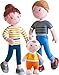 Produktbild HABA 306145 - Little Friends  Spielset Familie, Biegepuppen & Tiere ab 3 Jahren