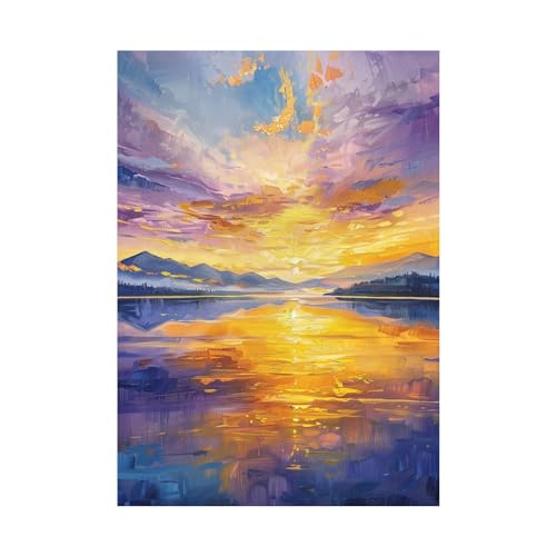 Photo sur toile pour illuminer une pièce sombre tableau paysage sans cadre 60x80