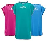 Talla única. este poncho de microfibra toalla poncho es uno de los pocos en el mercado hoy en día. a toncho proporciona cobertura total para activo Hombres y Mujeres de Todas las formas y tamaños.