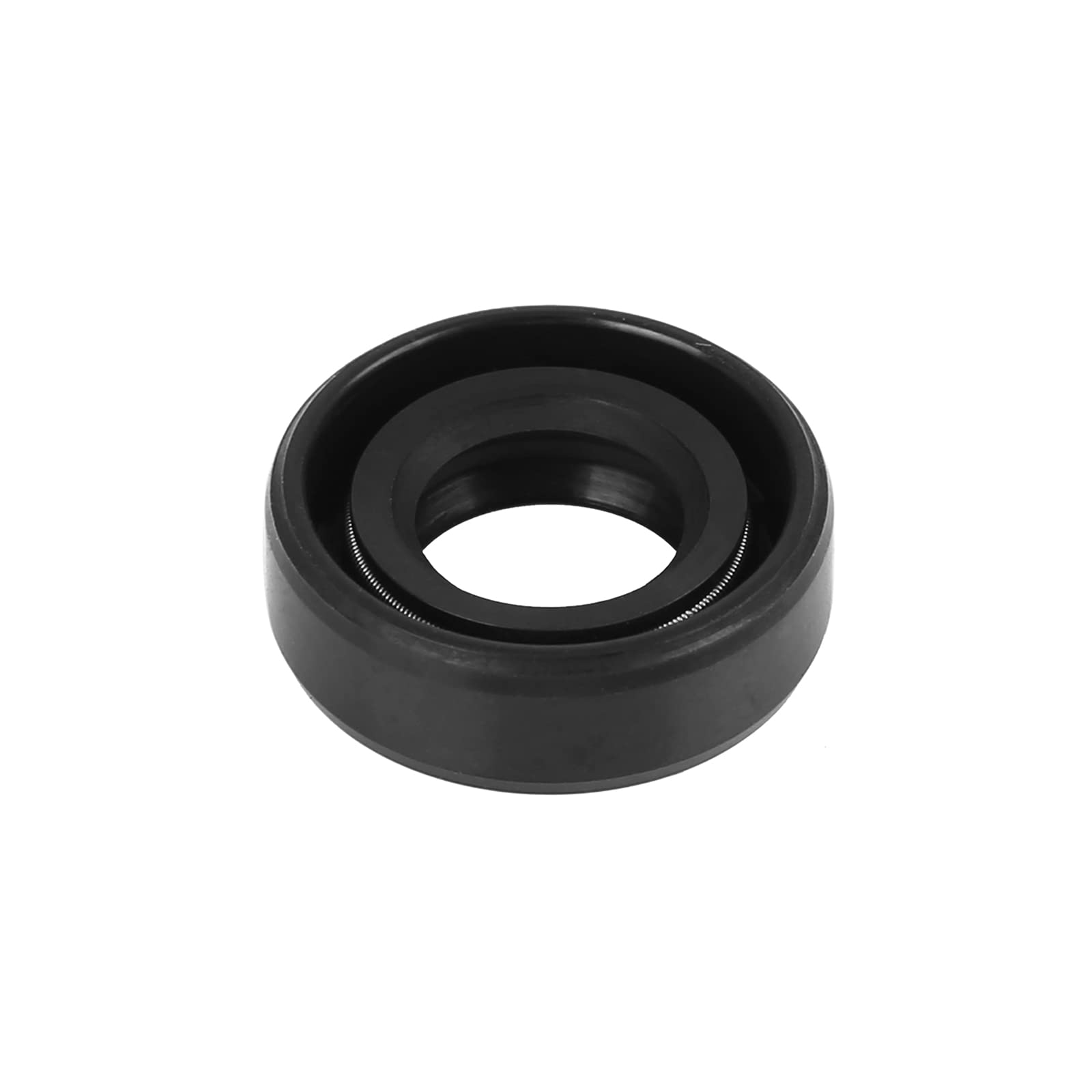QUARKZMAN TC Olio Sigillo Gomma Doppio Labbro 12x22x7mm per Moto Alberi Motore Pompe Idrauliche Nero