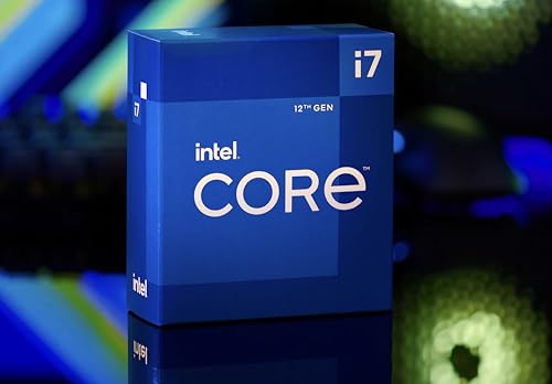 Image of Intel Core i7 12700 12th Gen Generation Desktop PC Processor CPU APU with 25MB Cache and up to 4.90 GHz Clock Speed 3 Years Warranty with Fan LGA 1700 4K (Graphic Card Not Required)