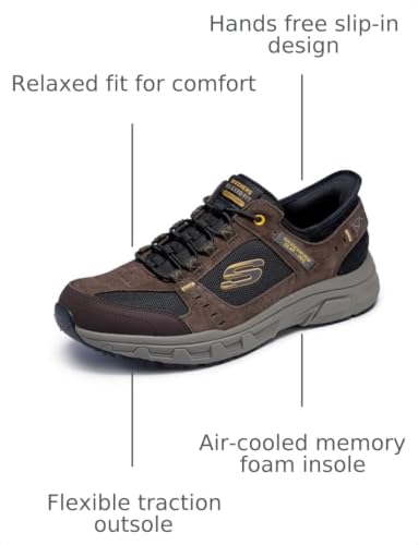 Image of Skechers Men's Oak Canyon Consistent Winne Hands Free Slip-in