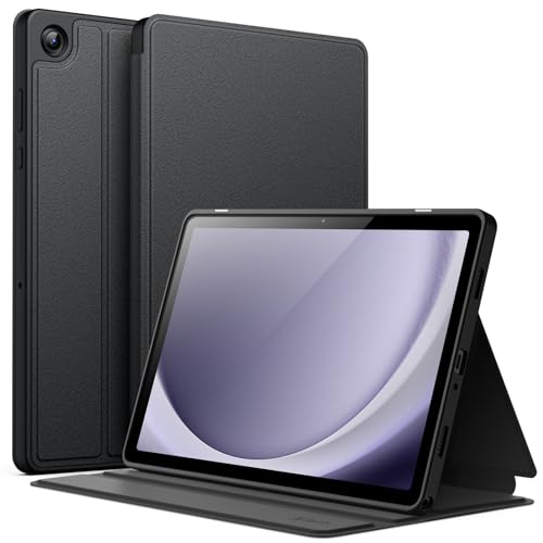 JETech Funda para Samsung Galaxy Tab A11+/A11 Plus, Carcasa Slim Folio Soporte Protectora Tableta, Visualización Multiángulo, Auto Estela/Sueño (Negro)