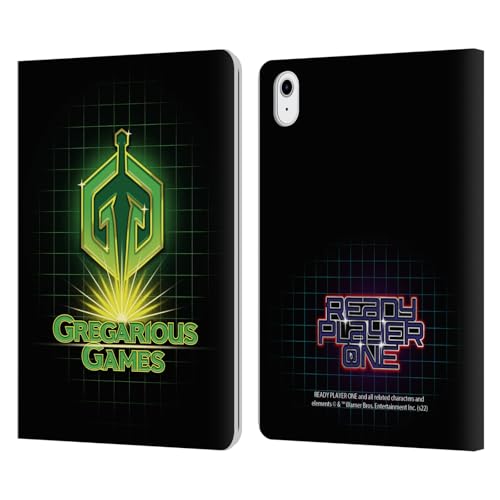 Étui anti-rayure iPad Air 11 Ready Player One en cuir avec clapet
