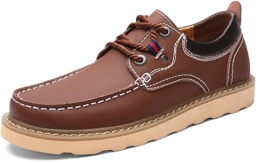 Men's Fu Formal Soft Flat Lightweight Boat Shoes Suitable for Driving and Hiking3