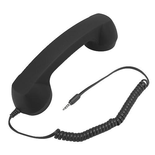 Strålningssäker Retrotelefonlur för Dator - Trådbunden och Smidig