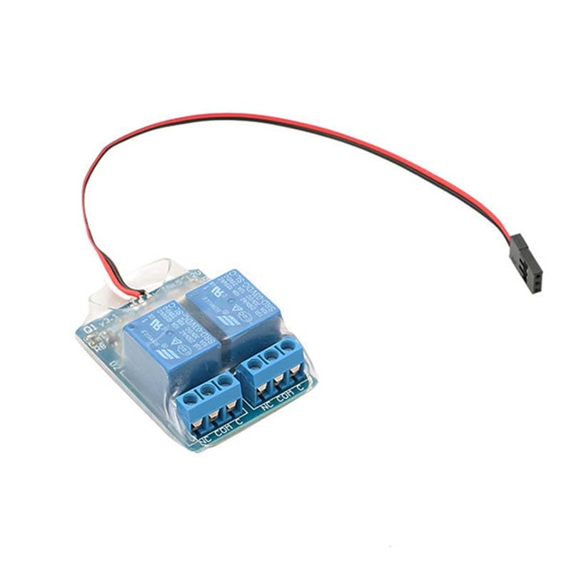 Module relais PWM 5-12V 10A à deux canaux avec optocoupleur pour drone RC