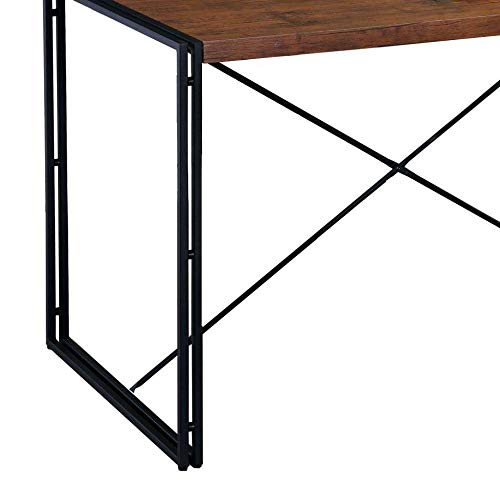 Conjunto de Mesa Wooden com 4 Cadeiras Preto e Ipê