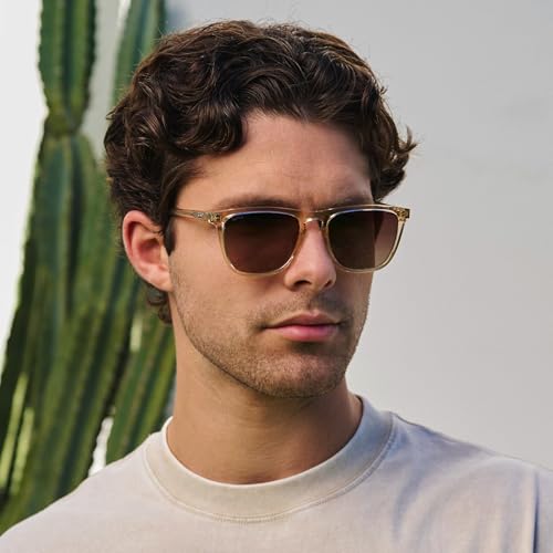 Image of WearMe Pro - Polarized Lens Square Modern Sunglasses for Men