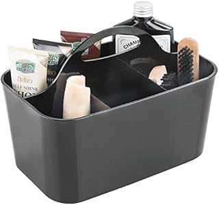 mDesign Organizer na produkty do pielęgnacji butów, torba do czyszczenia, polerowania, pędzli, sznurowadeł