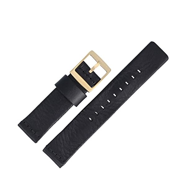 Liebeskind Berlin Uhrenarmband 20 mm Leder Schwarz - B_LT-0021-LQ