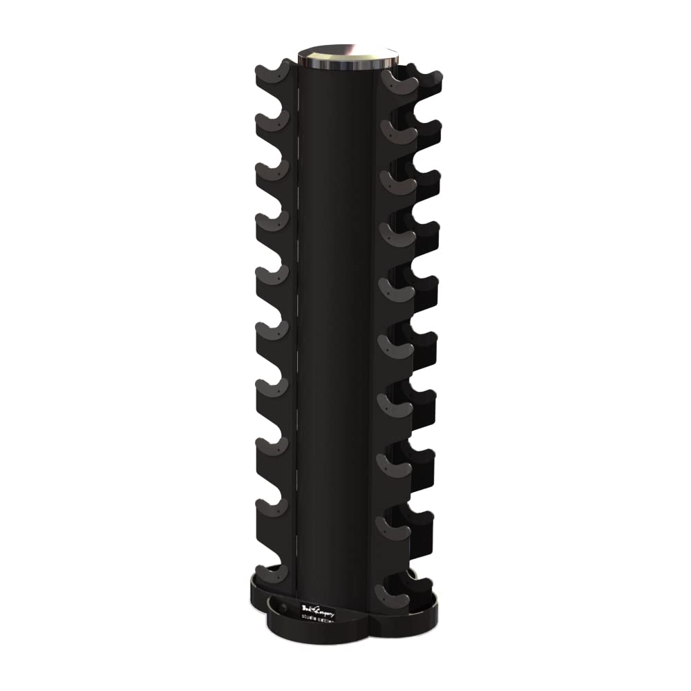Bad Company Ablage-Säule für alle gängigen Hanteln bis 10 kg I Hantelständer für das Fitnessstudio und Homegym I Max. Gewichtsbelastung bis zu 250 kg I BCA-66